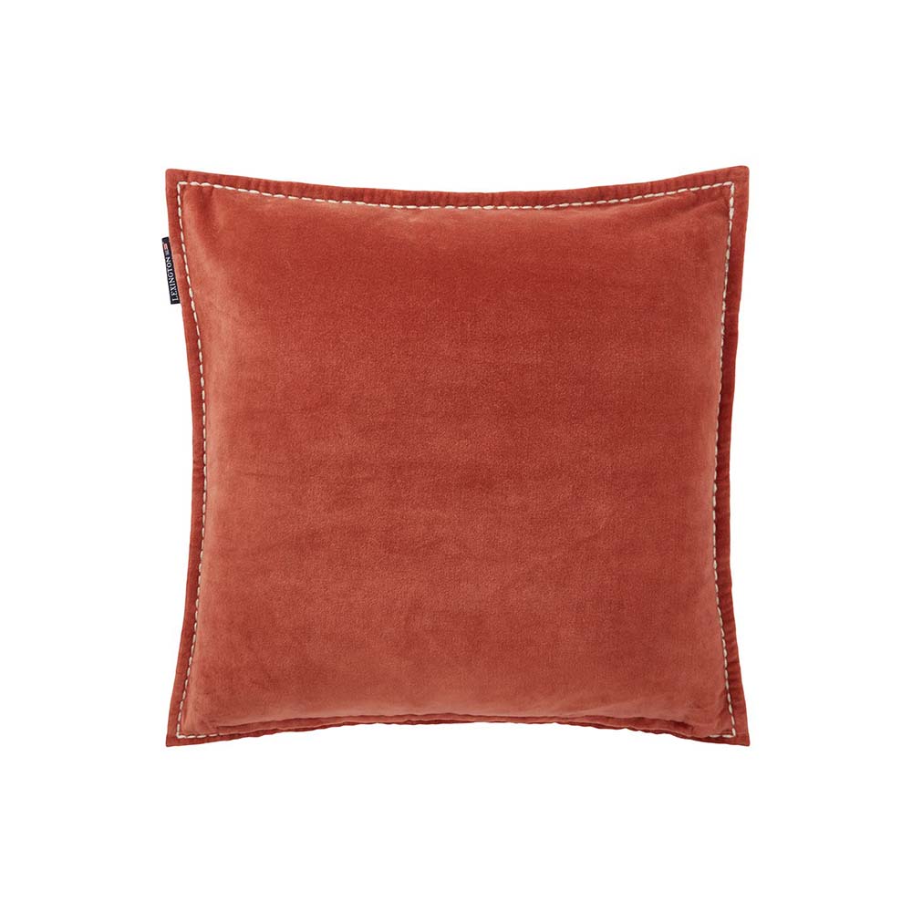 Lexington Logo Organic Cotton Velvet Kuddfodral