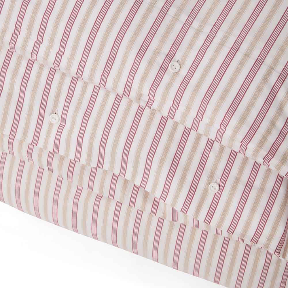 Lexington Dobby Striped Cotton Poplin Påslakanset