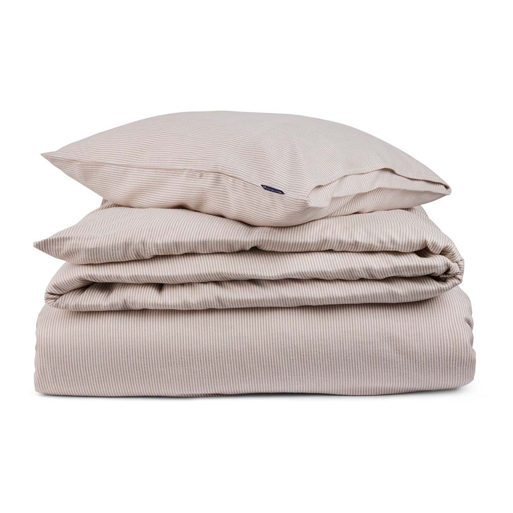 Lexington Striped Lyocell Flannel Påslakanset