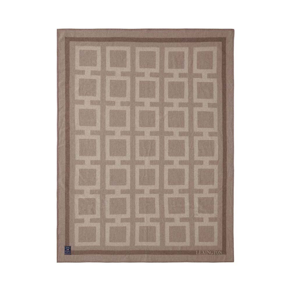 Lexington Graphic Recycled Wool Pläd