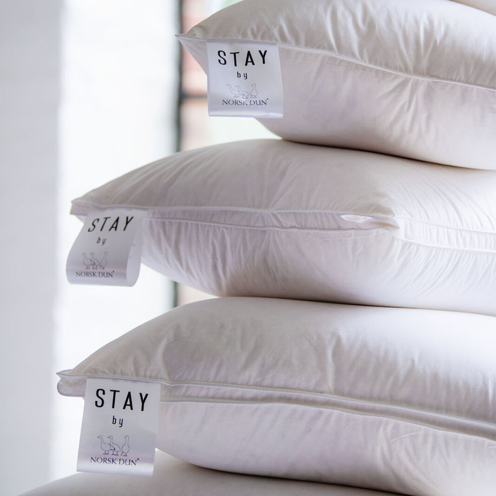 Norsk Dun Stay Multi 3-kammar Dunkudde