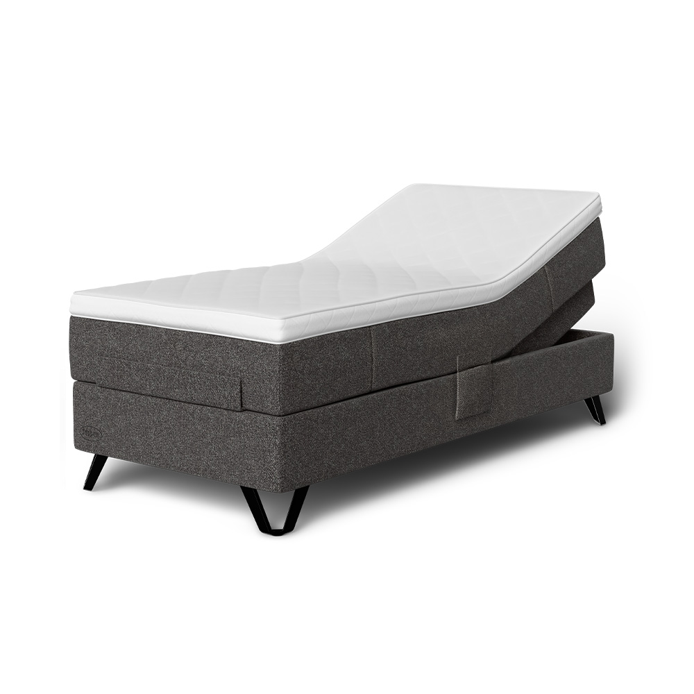 Jensen Prestige Aqtive II Ställbar Säng 90x200 Grå