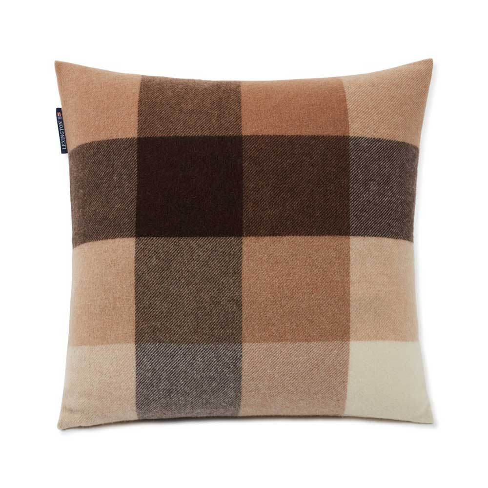 Lexington Checked Recycled Wool Kuddfodral