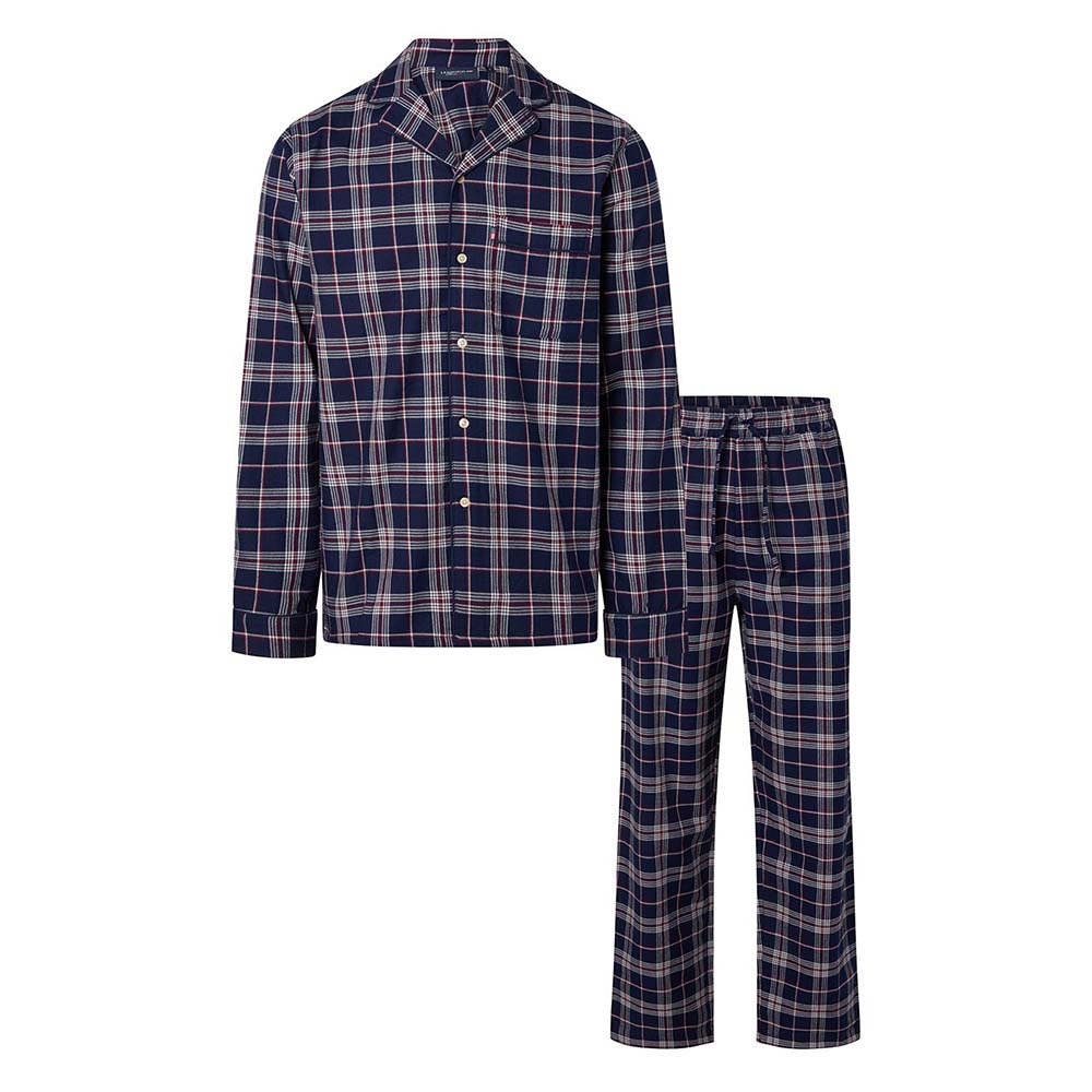 Lexington Organic Cotton Checked Flannel Pyjamasset