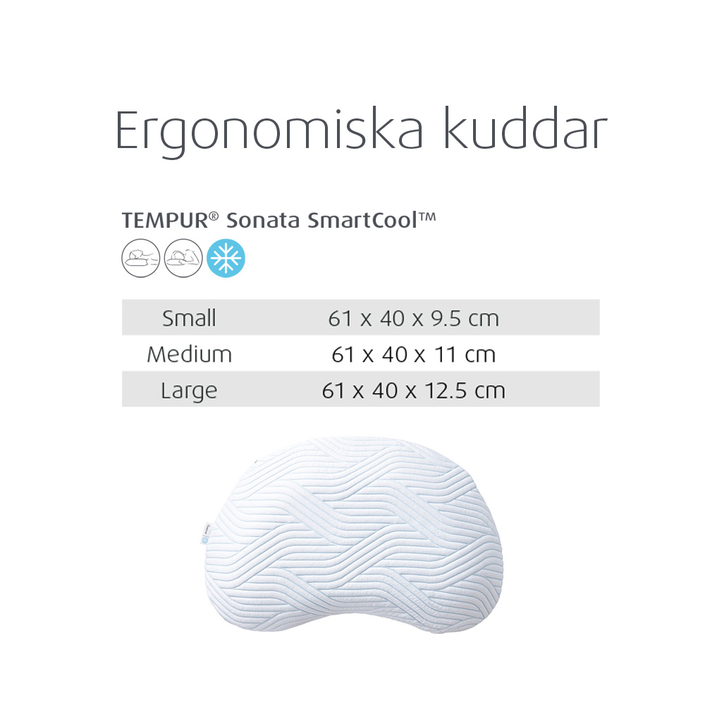 Tempur Sonata SmartCool Kudde