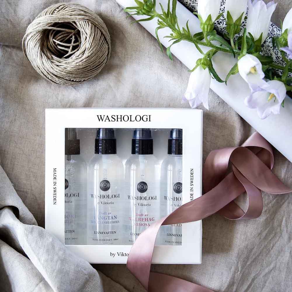 Washologi Presentask Linnevatten 4x100ml