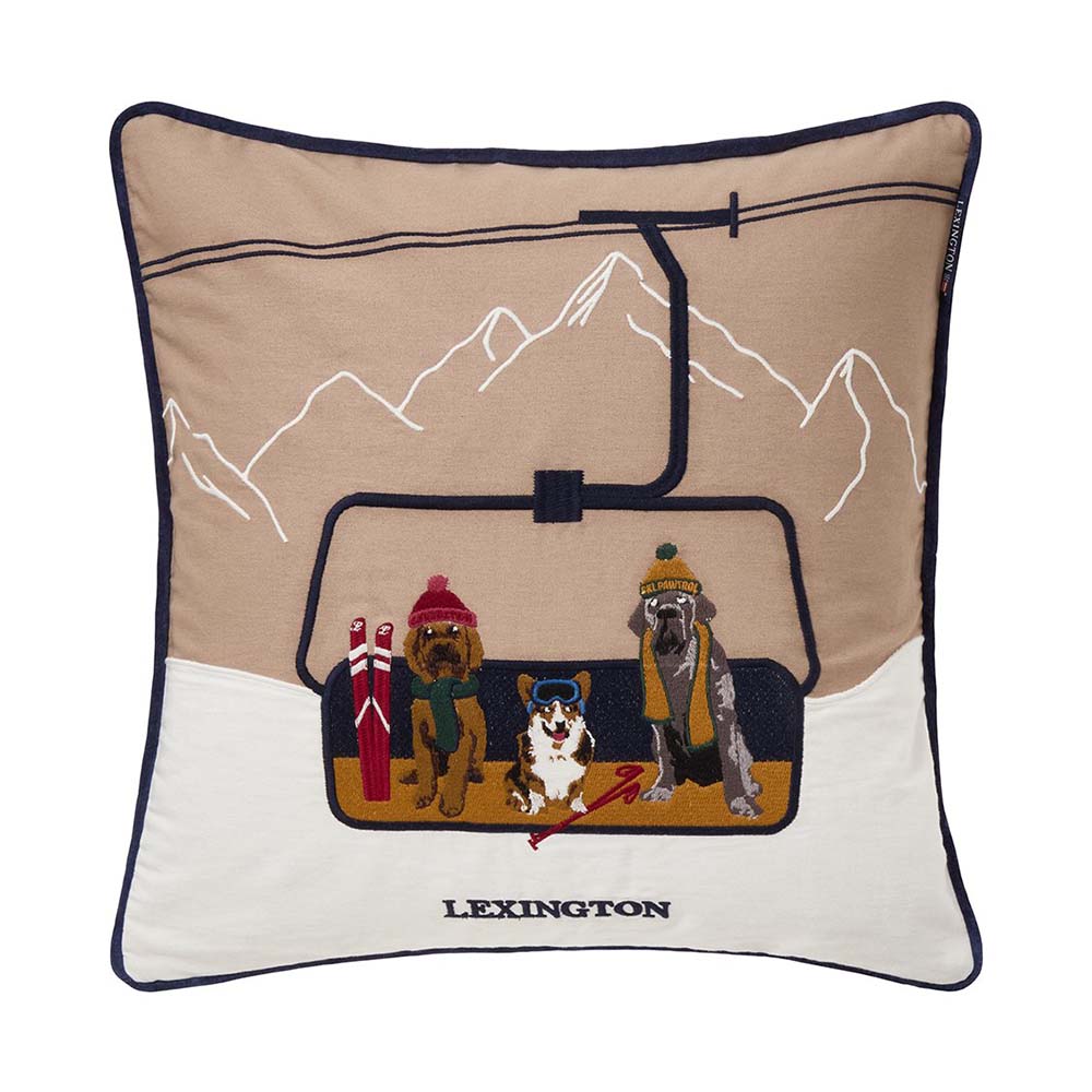 Lexington Dog Organic Cotton Prydnadskudde