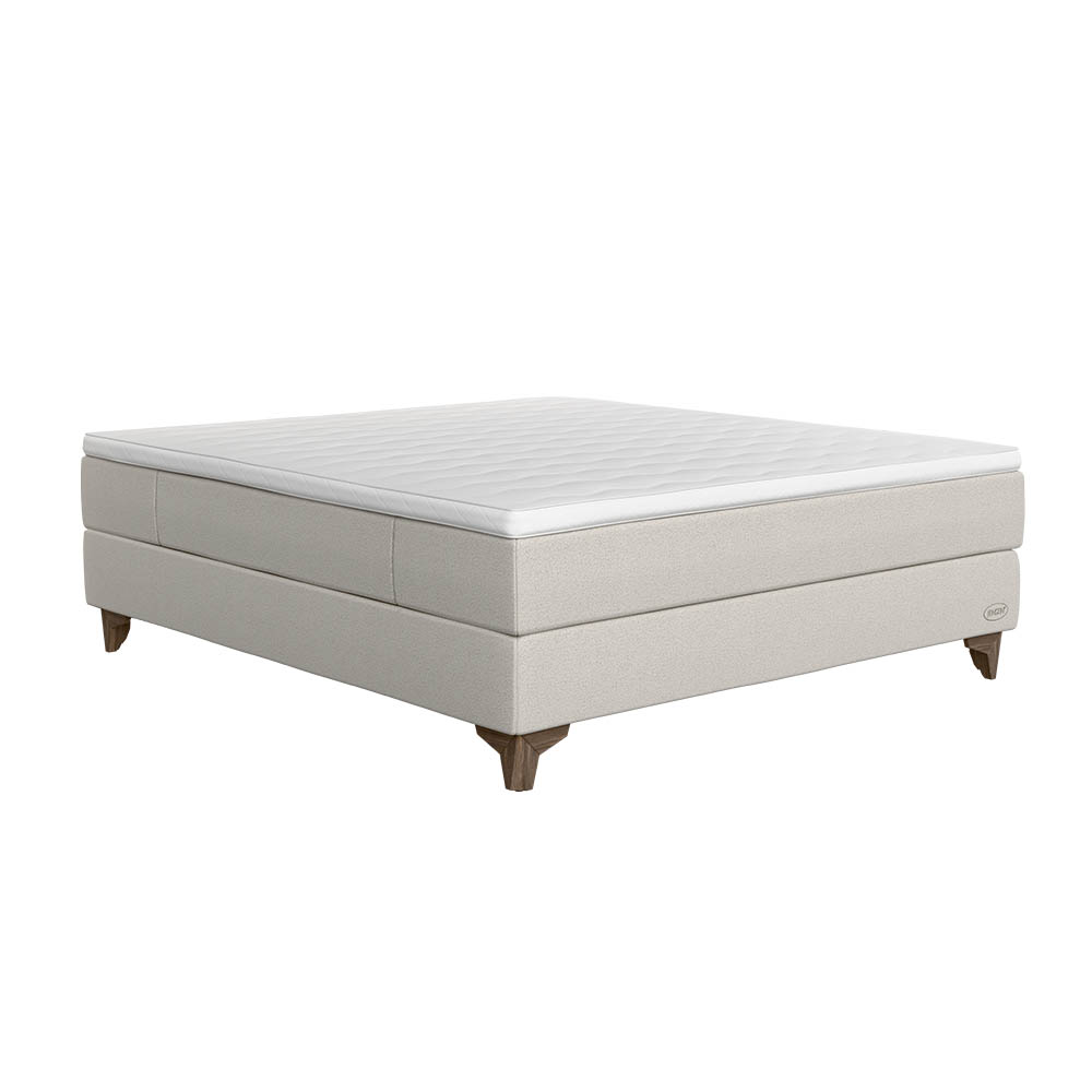 Jensen Prestige Kontinentalsäng 210x210 395 Cream