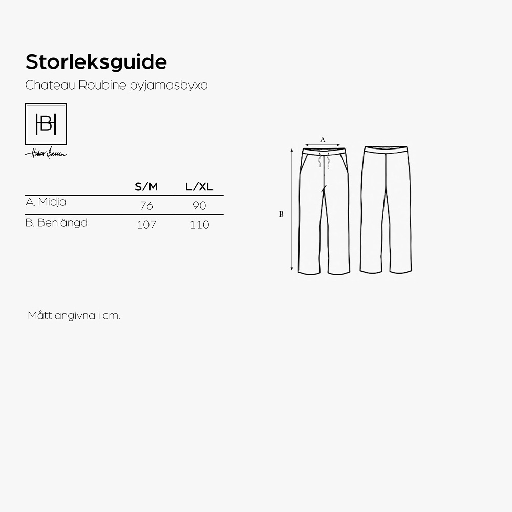 Halvor Bakke Chateau Roubine Pyjamasbyxa
