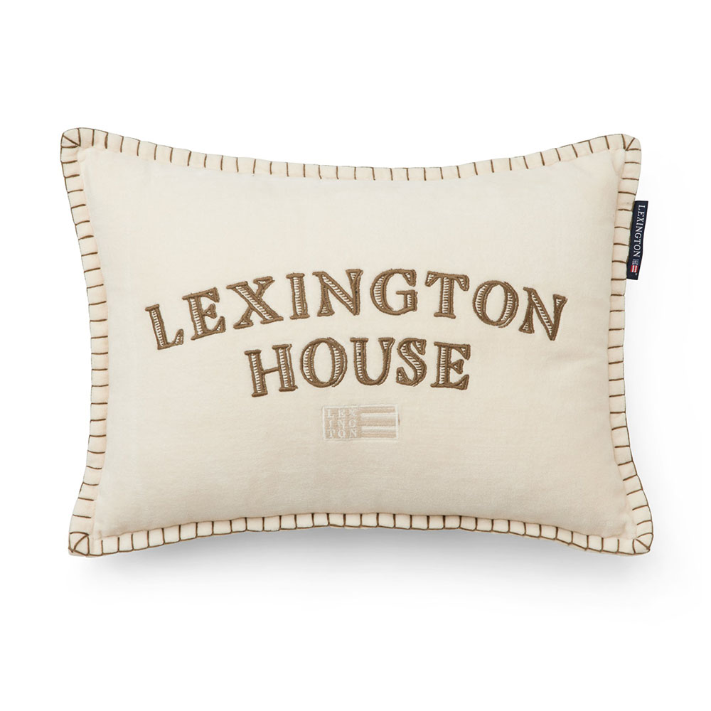 Lexington House Organic Cotton Velvet Prydnadskudde