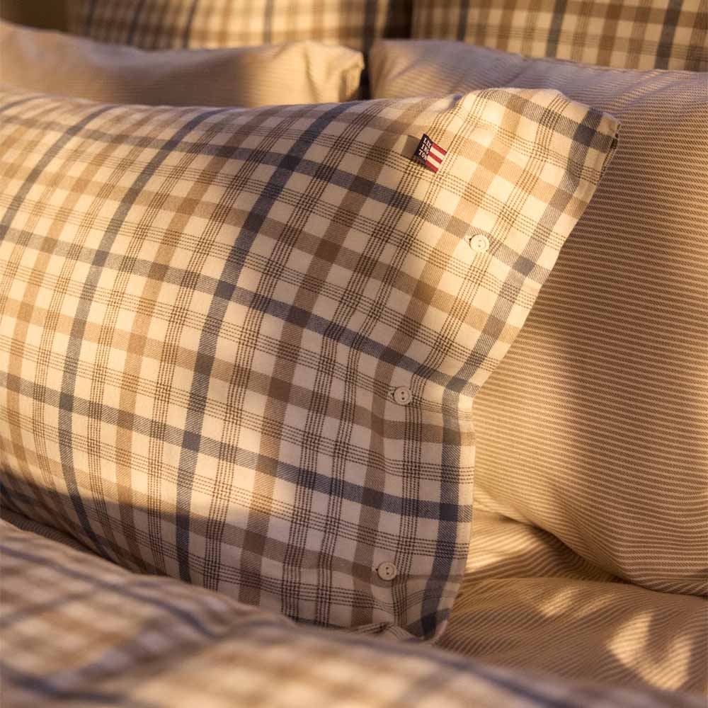 Lexington Checked Cotton Flannel Rutigt Örngott