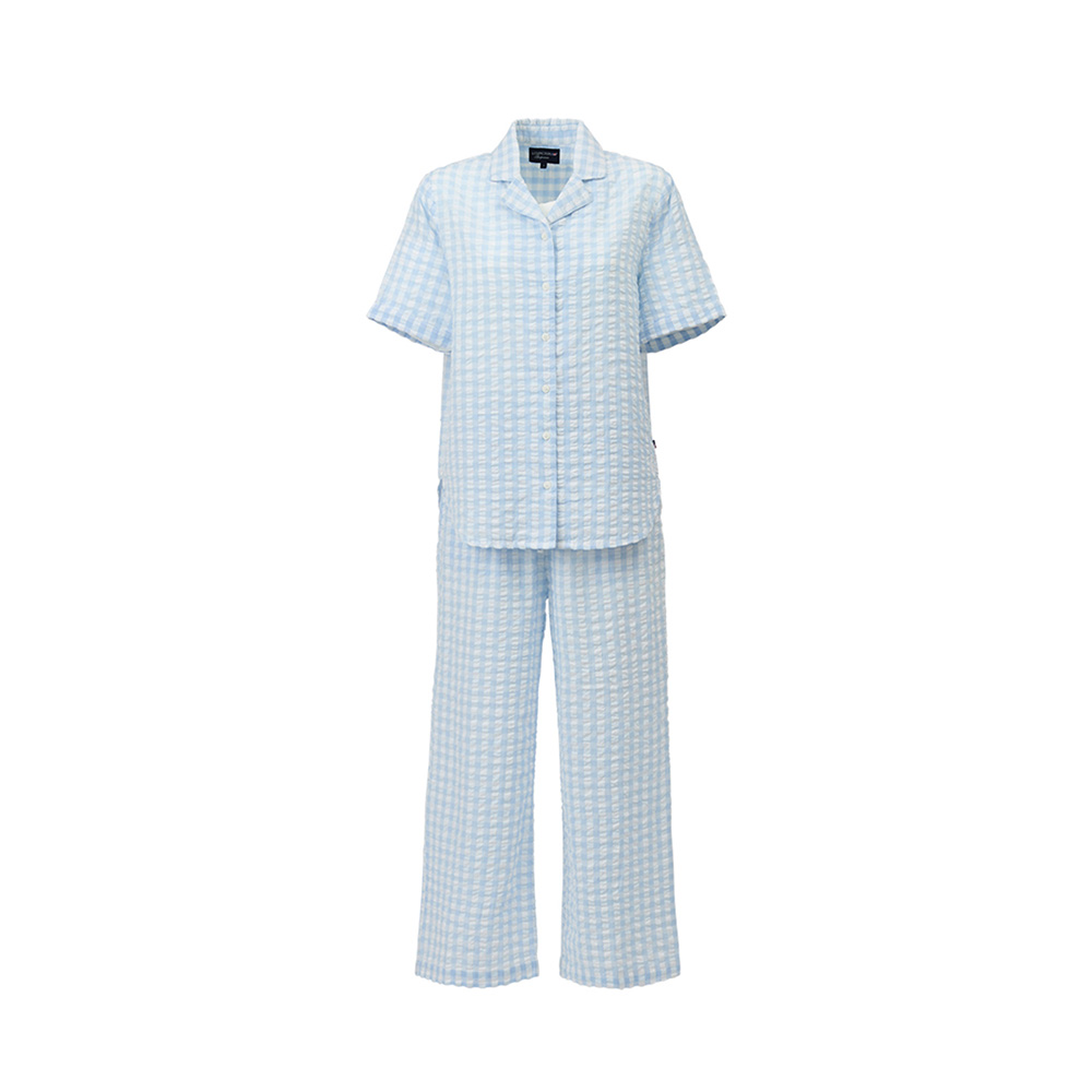 Lexington Lauren Cotton Seersucker Pyjamas 