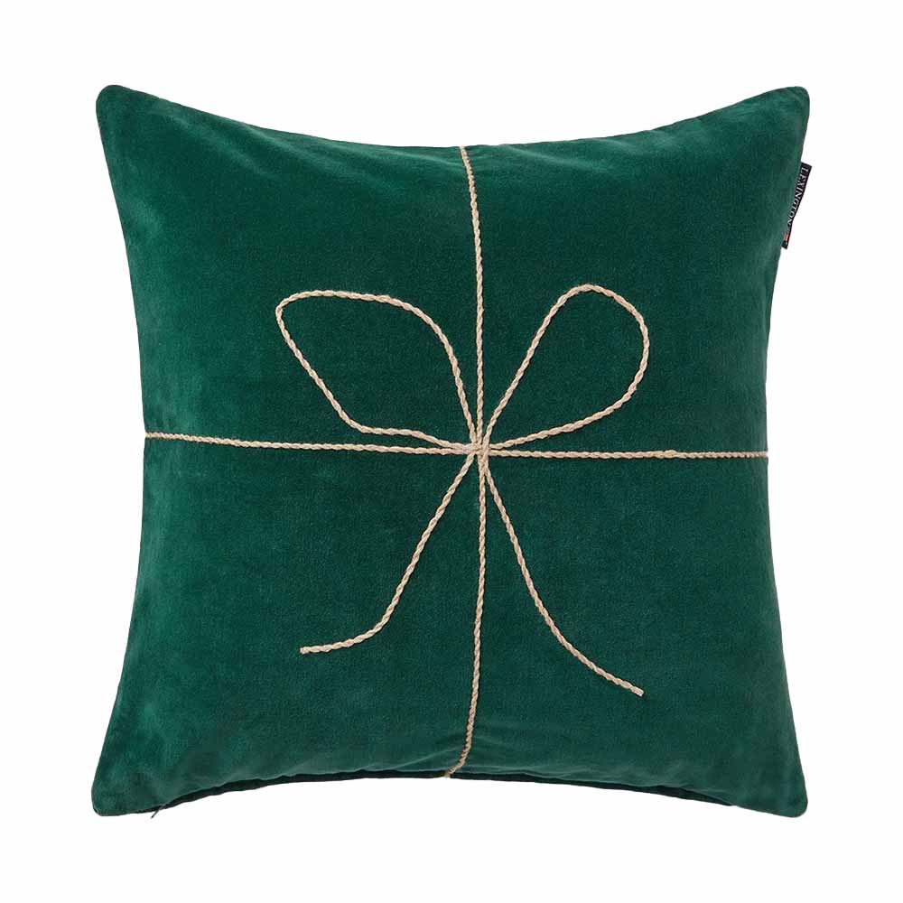 Lexington Wrapped Organic Cotton Velvet Kuddfodral