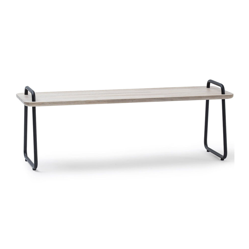 Jensen Sit On Sängbänk 38x118x44 Vitlaserad Ek