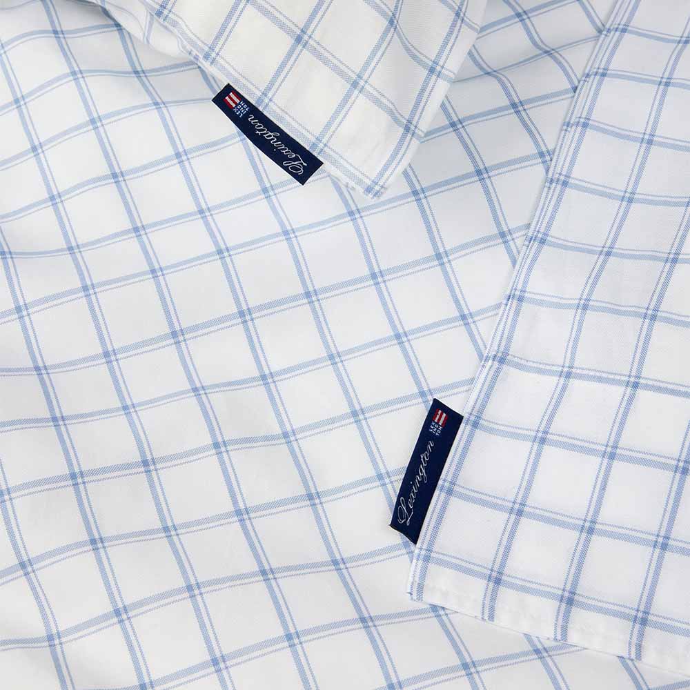 Lexington Check Lyocell/Cotton Oxford Påslakanset