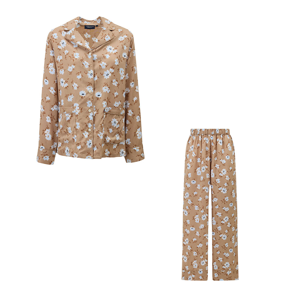 Lexington Isabella Lyocell Printed Flower Pyjamas