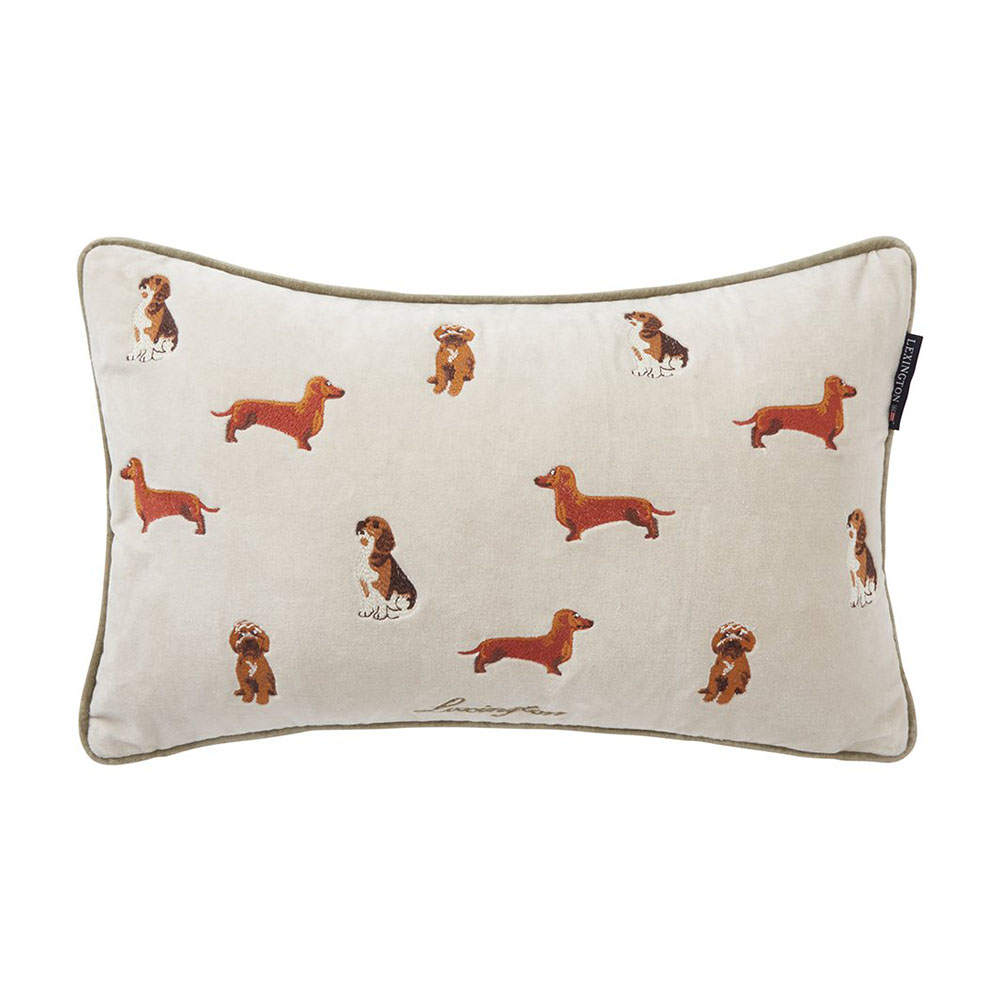 Lexington Dogs Organic Cotton Velvet 50x30 Kudde 30x50