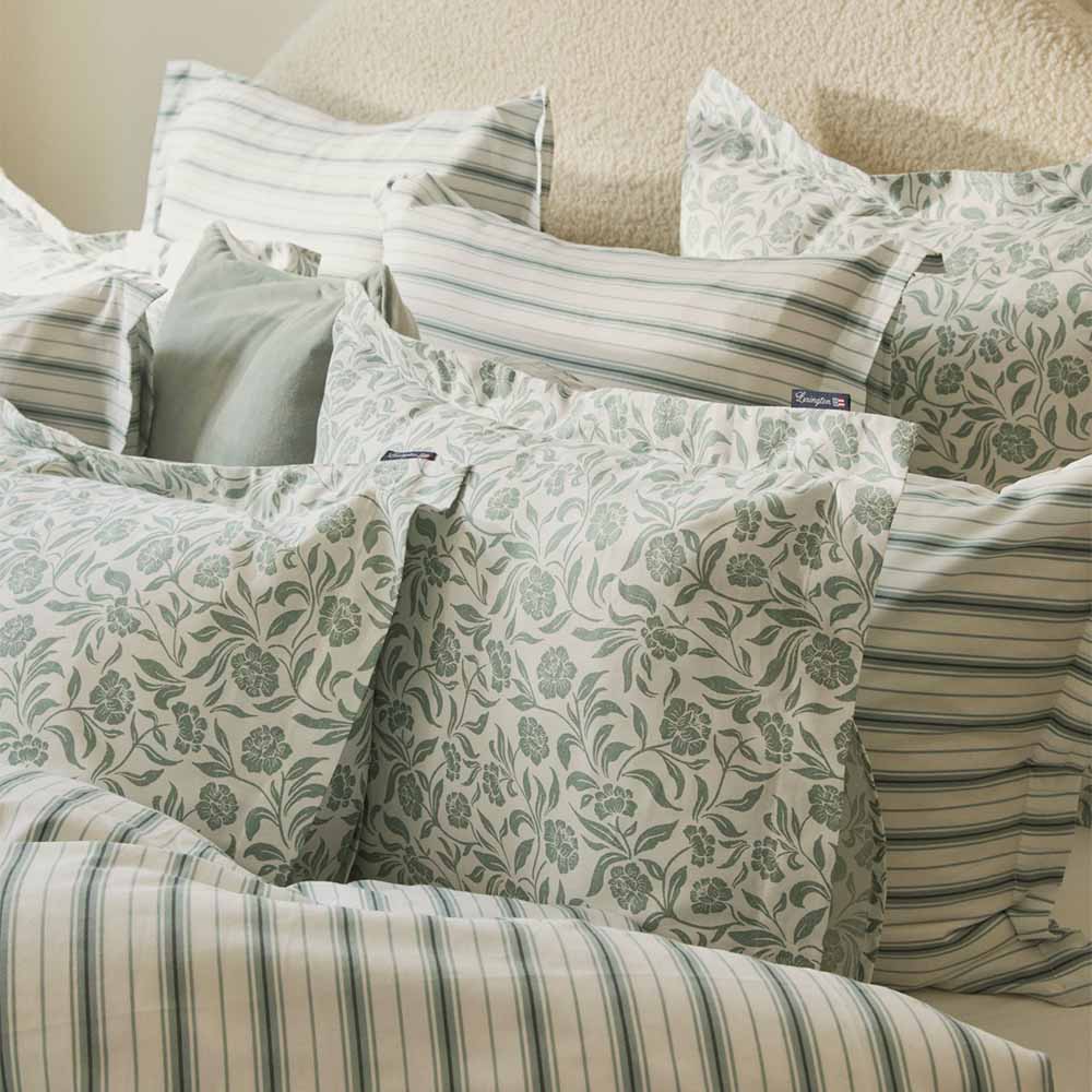 Lexington Flowers Cotton Sateen P&aring;slakanset