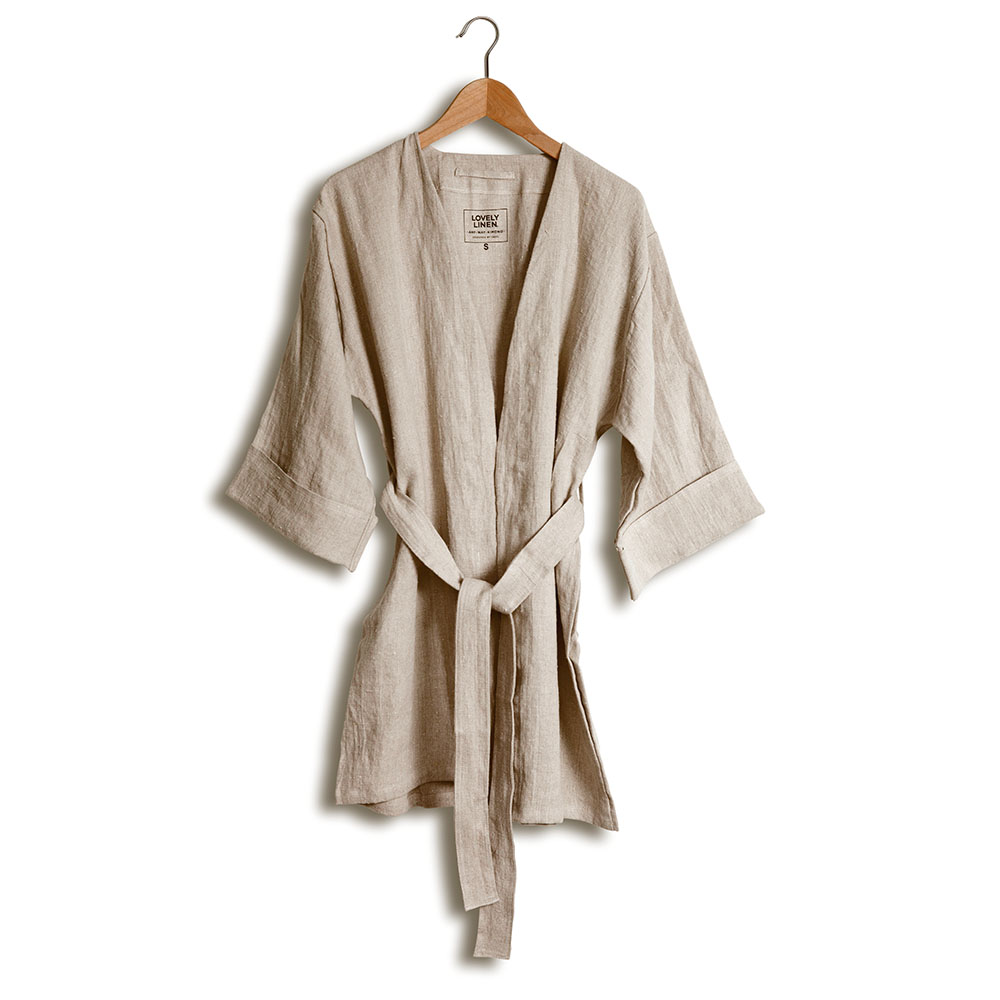 Lovely Linen Lovely Kimono Morgonrock