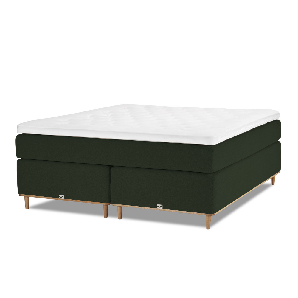 Viking Adelsö Kontinentalsäng 140x200 Forrest Green