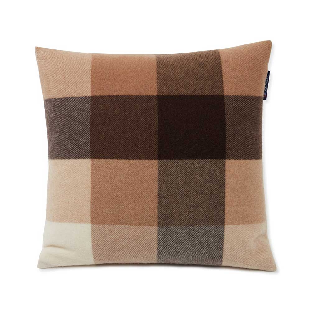 Lexington Checked Recycled Wool Kuddfodral