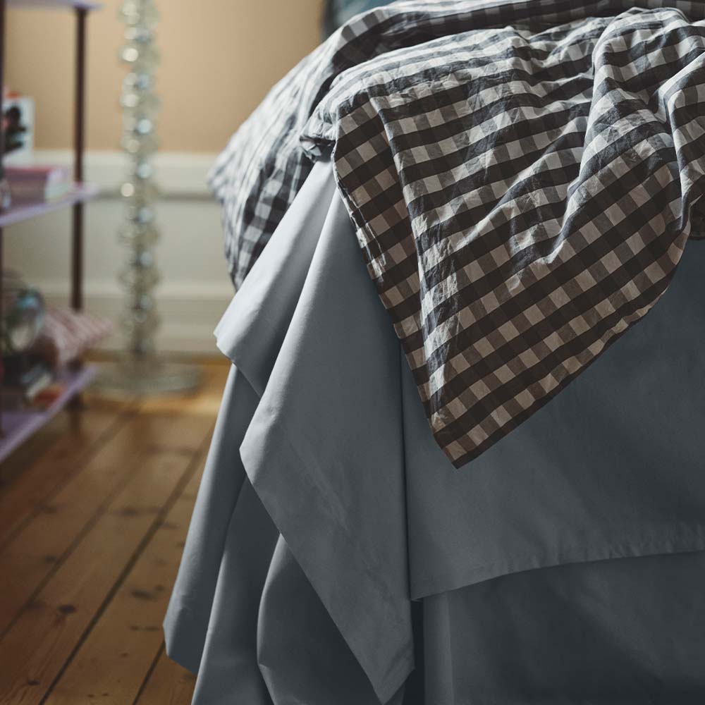 Mille Notti Casella Rutigt Påslakan