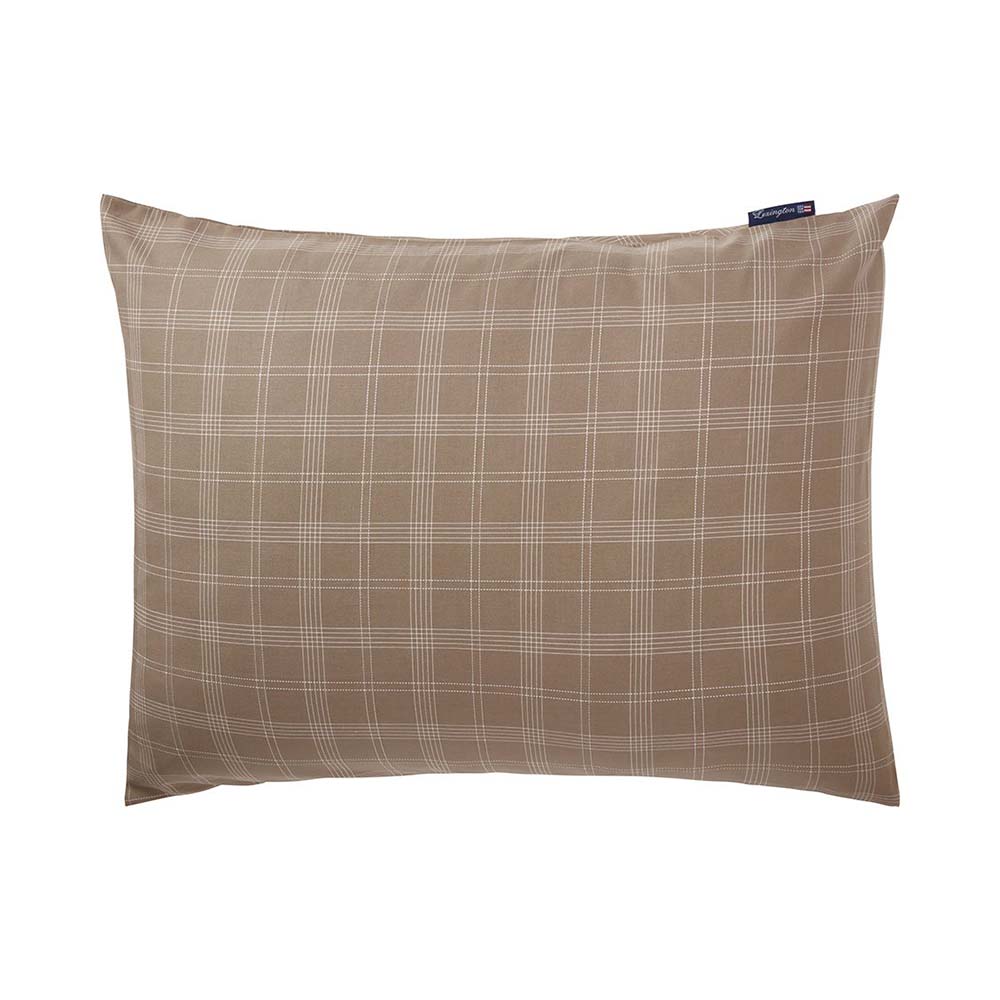 Lexington Checked Lyocell/Cotton Pin Point Oxford &Ouml;rngott