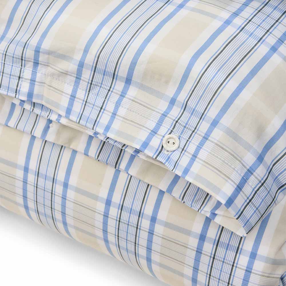 Lexington Checked Cotton Poplin Örngott