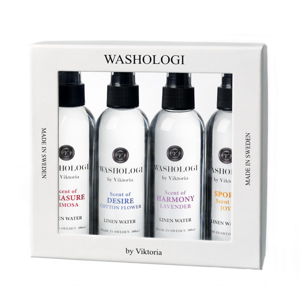 Washologi Presentask Linnevatten 4x100ml