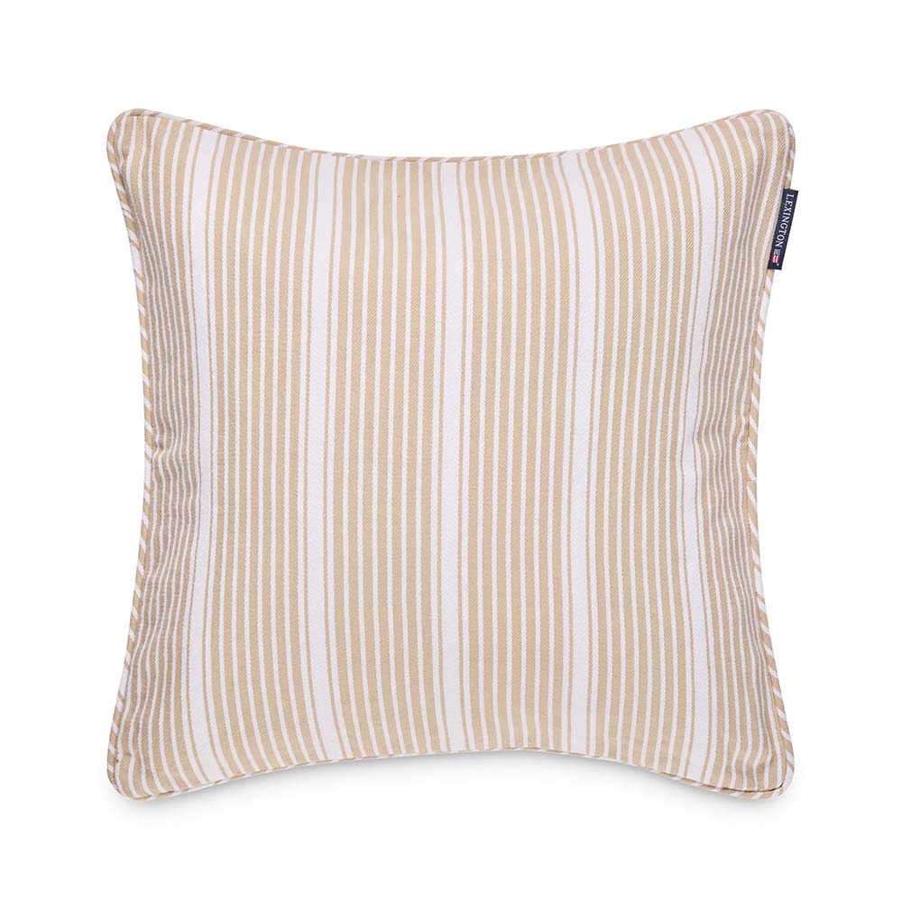 Lexington Classic Striped Organic Cotton Twill Kuddfodral