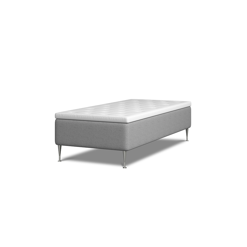 24SJU Midnatt Komfort Plus Ramsäng Sängpaket 160x200 Grå