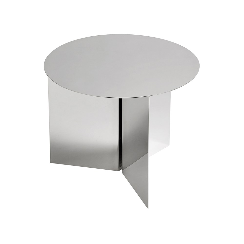 HAY Slit Sidobord 35x47 Silver