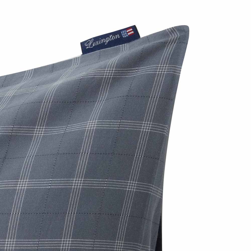 Lexington Checked Lyocell/Cotton Pin Point Oxford &Ouml;rngott