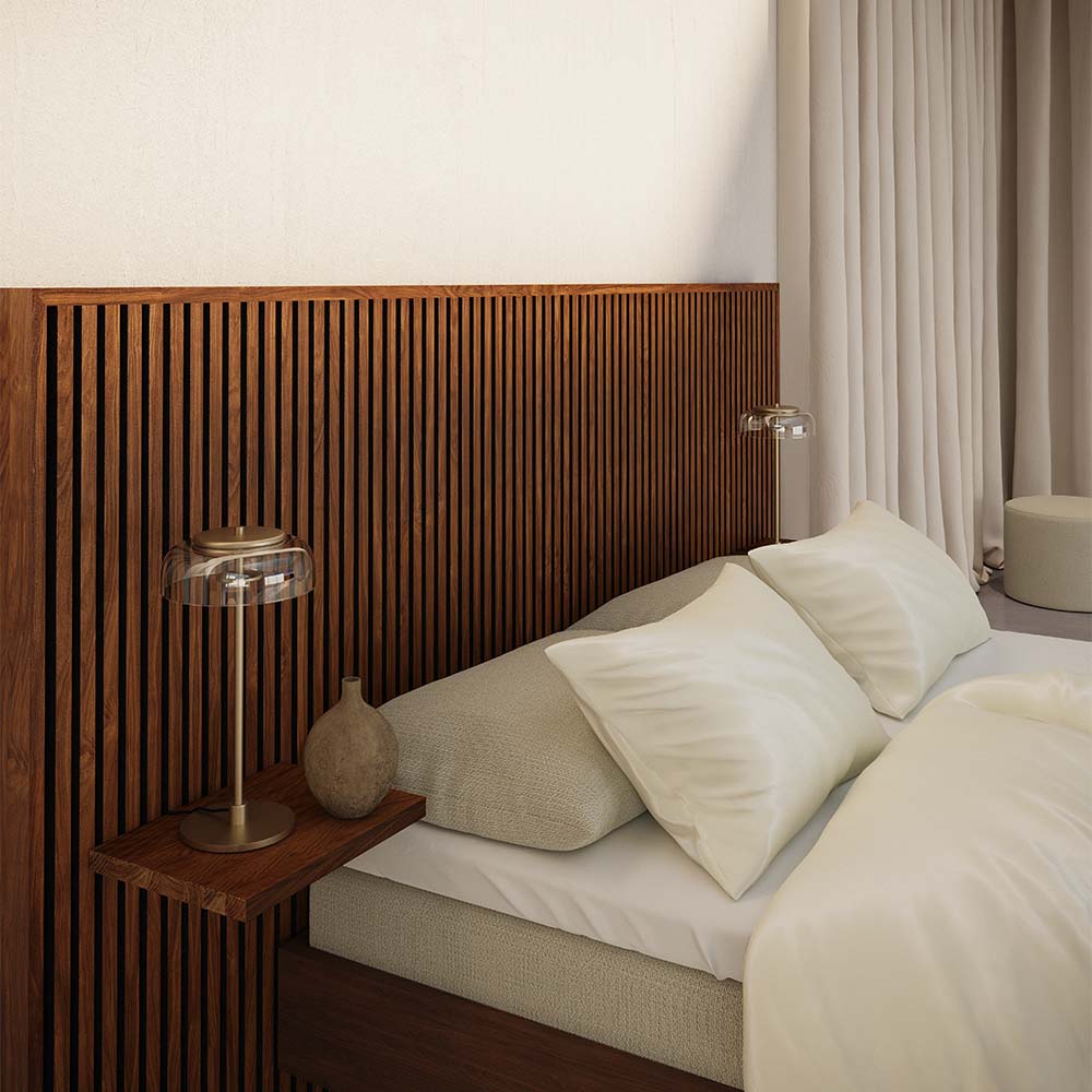 Carpe Diem Beds Pinnö Trä Sänggavel