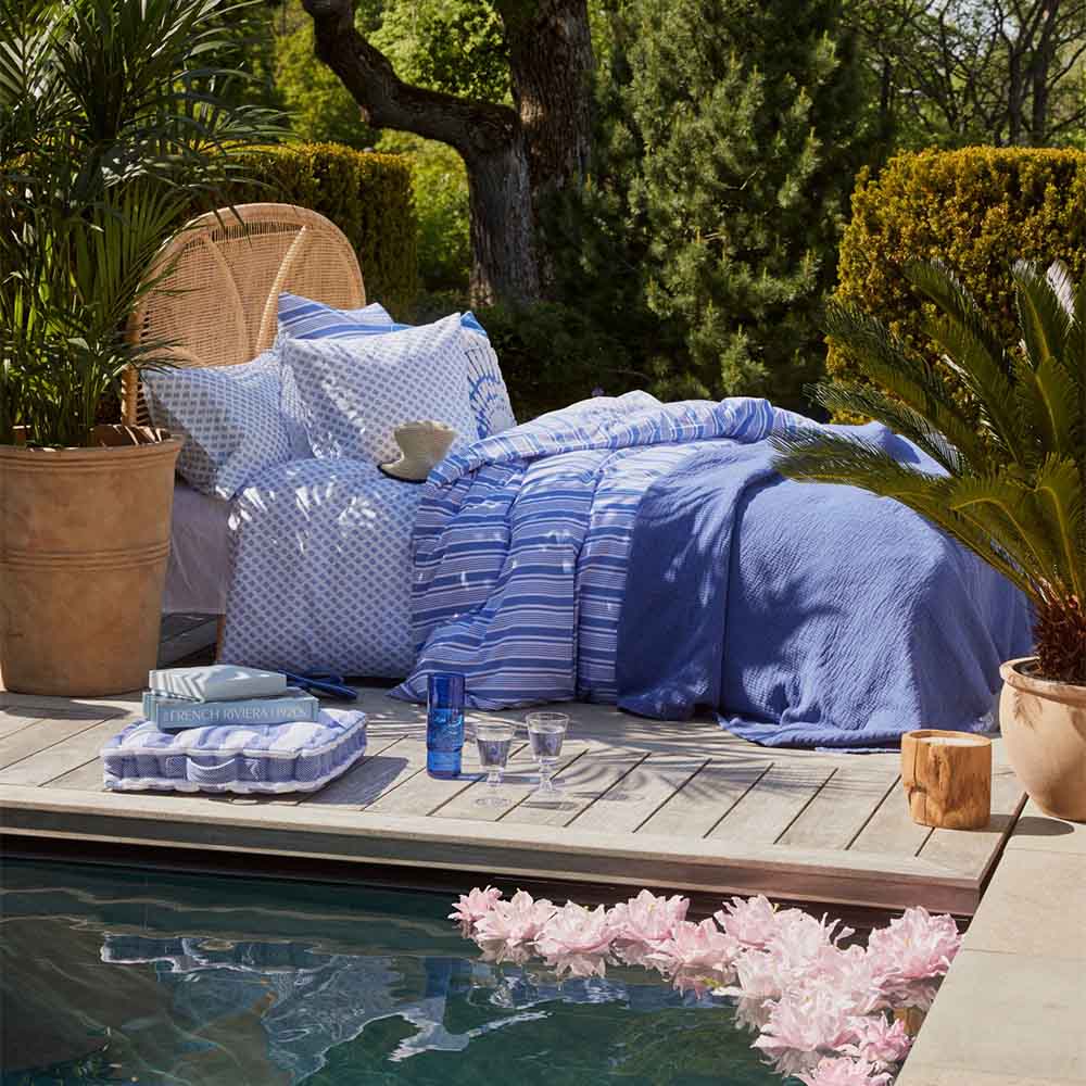 Lexington Poplin Shell Printed Cotton Påslakanset