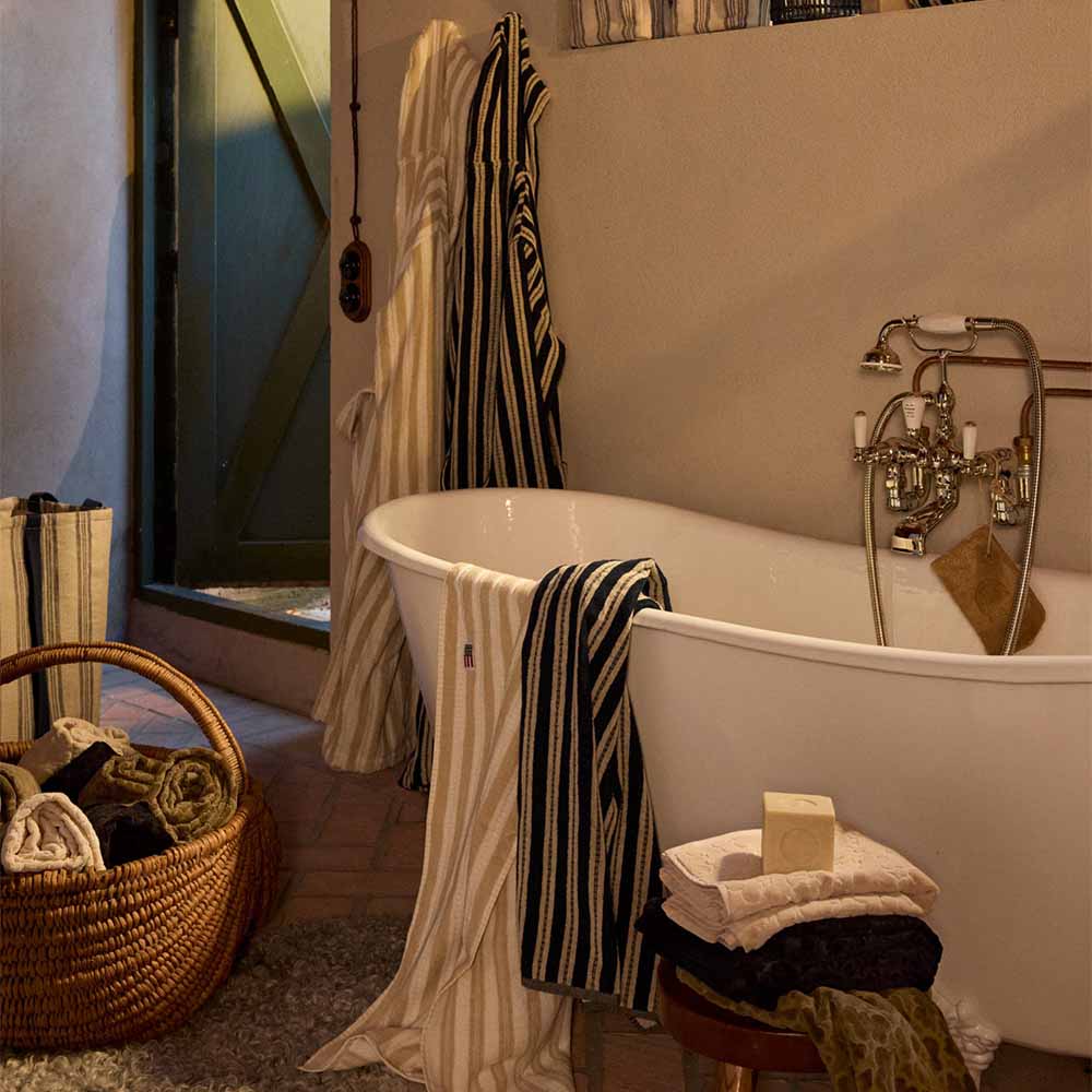 Lexington Striped Terry Handduk