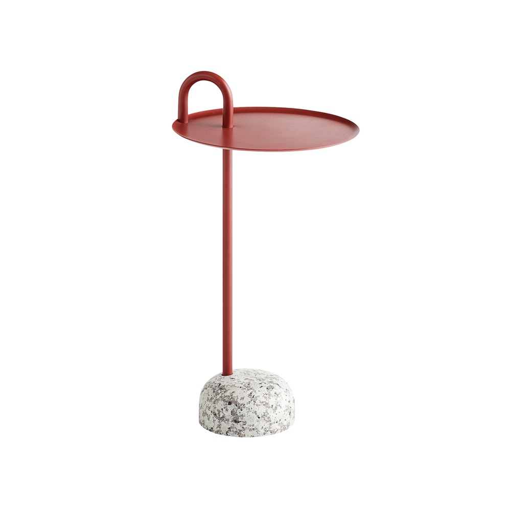 HAY Bowler Sidobord 36x70 Röd