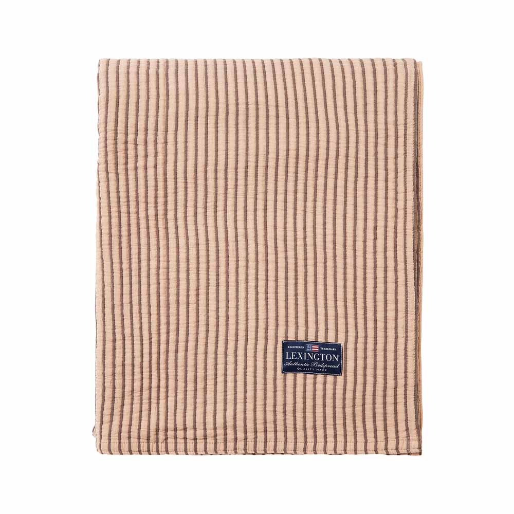 Lexington Striped Reversable Organic Cotton &Ouml;verkast