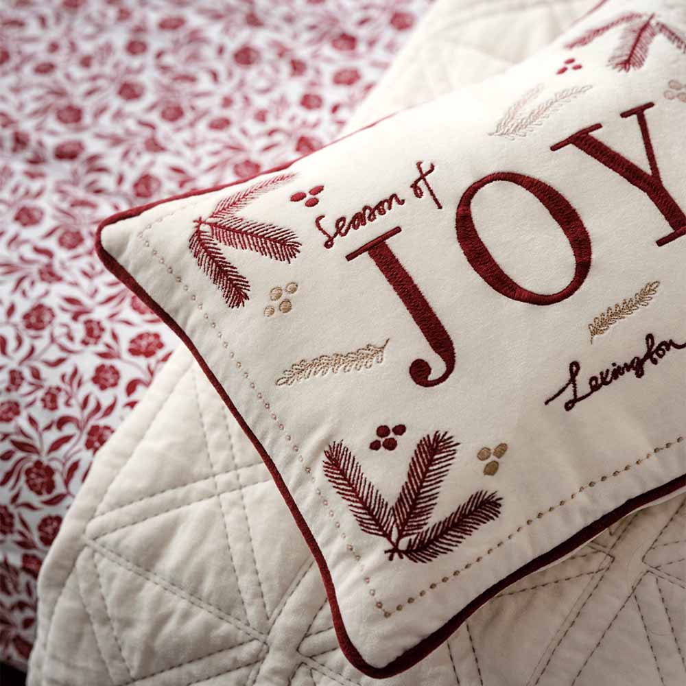 Lexington Joy Organic Cotton Velvet Kuddfodral