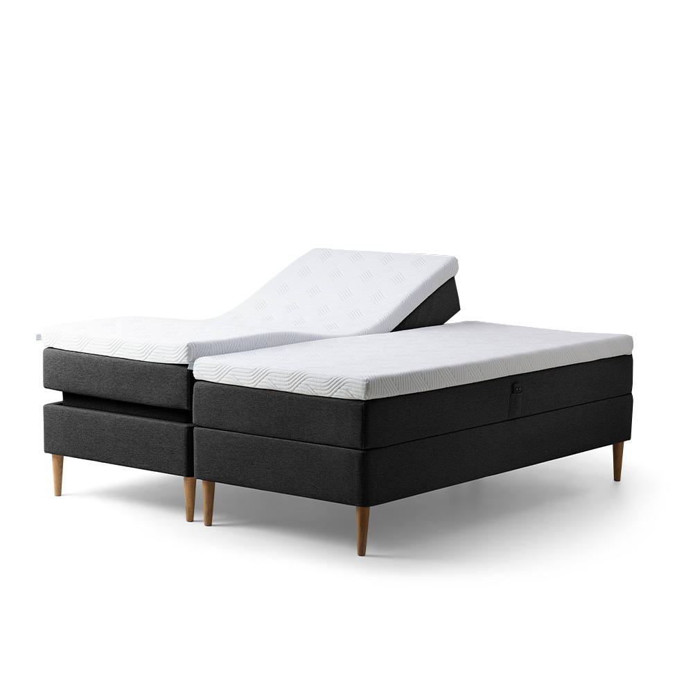 Tempur Promise Plus Ställbar Säng 180x210 Grå