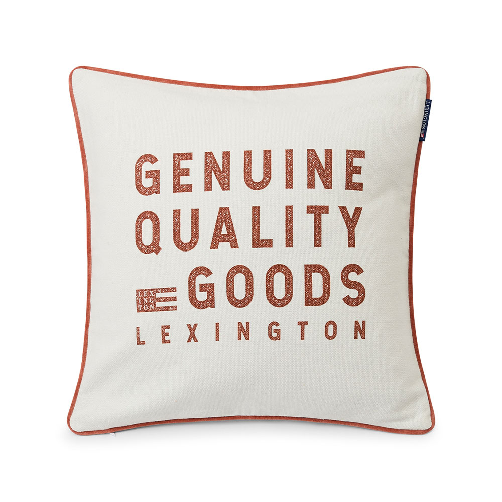 Lexington Genuine Printed Recycled Cotton Kuddfodral