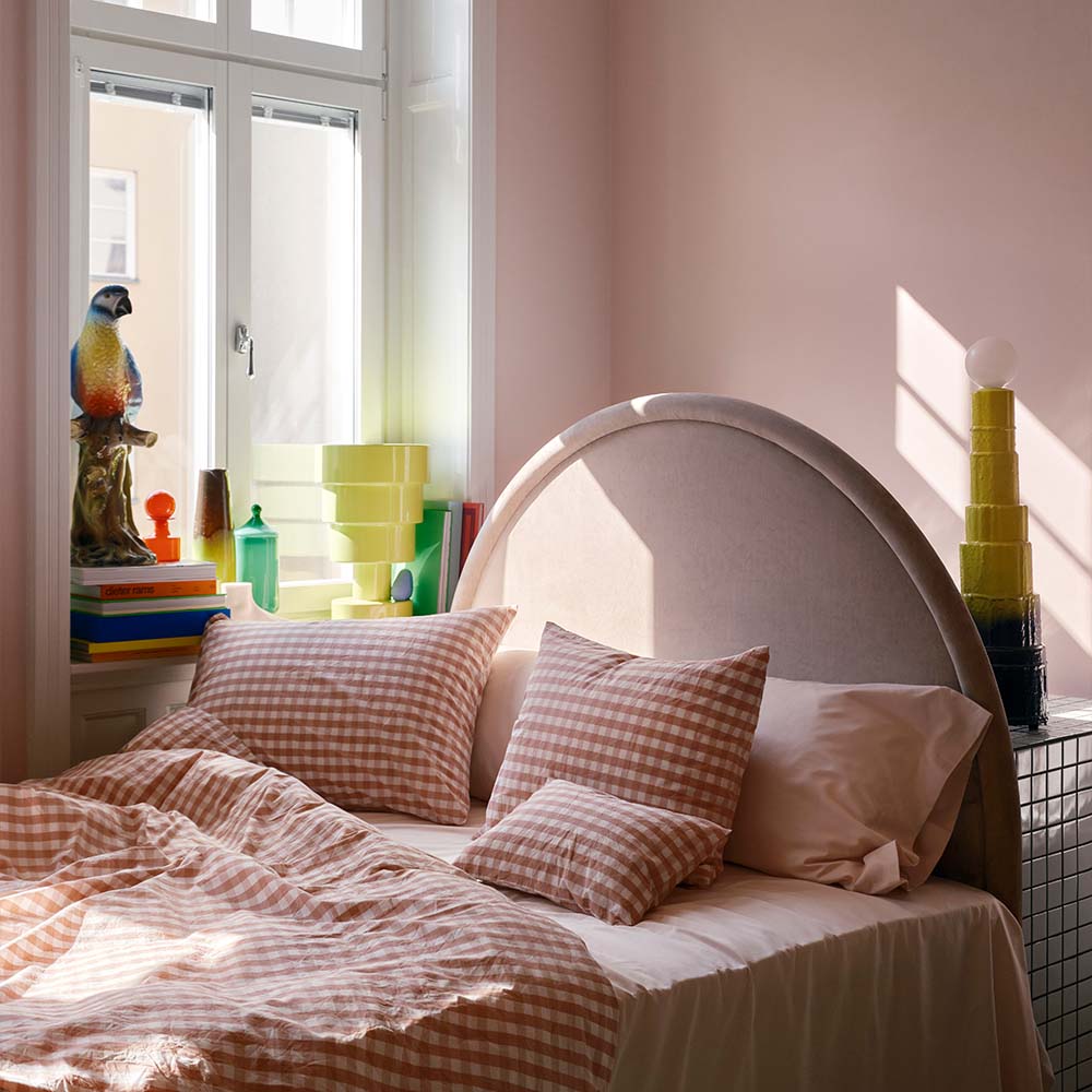 Mille Notti Casella Rutigt Påslakan