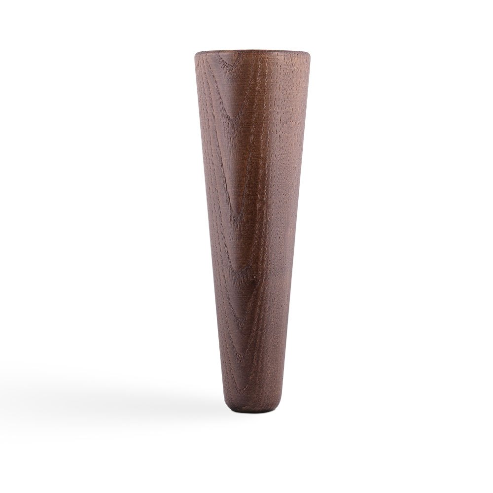 24SJU Runt Konat Sängben 4-pack dimHeight: 23cm Rökfärgad Ask