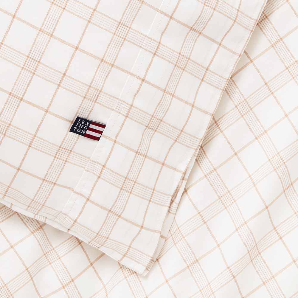 Lexington Checked Lyocell Cotton P&aring;slakanset