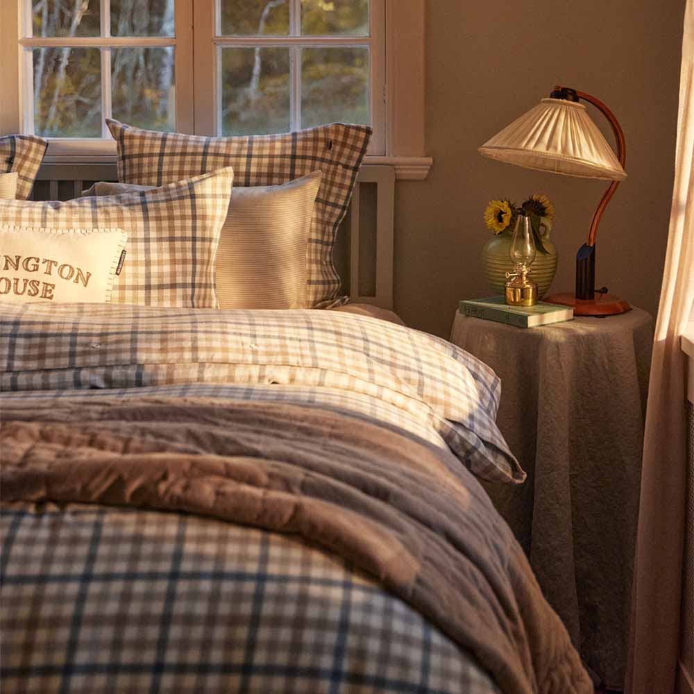 Lexington Checked Cotton Flannel Rutigt &Ouml;rngott