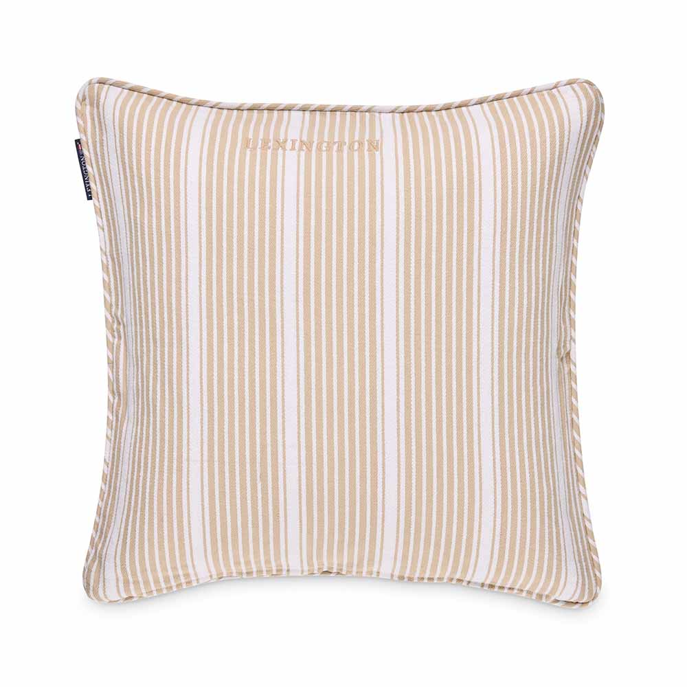 Lexington Classic Striped Organic Cotton Twill Kuddfodral