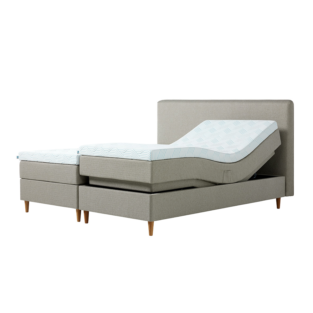 Tempur Promise Plus SmartCool Ställbar Säng 80x200 Beige
