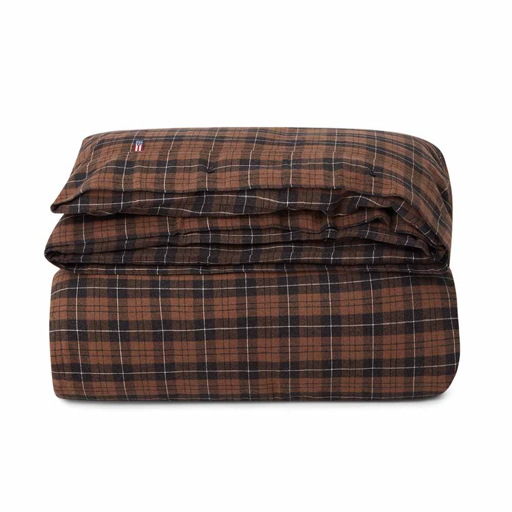 Lexington Checked Cotton Flannel Rutigt P&aring;slakan