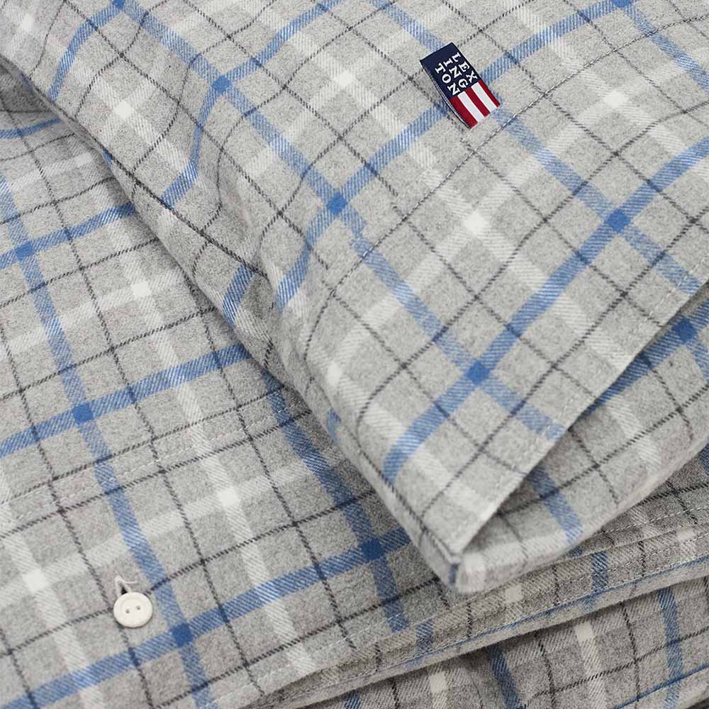 Lexington Checked Cotton Flannel Rutigt P&aring;slakan