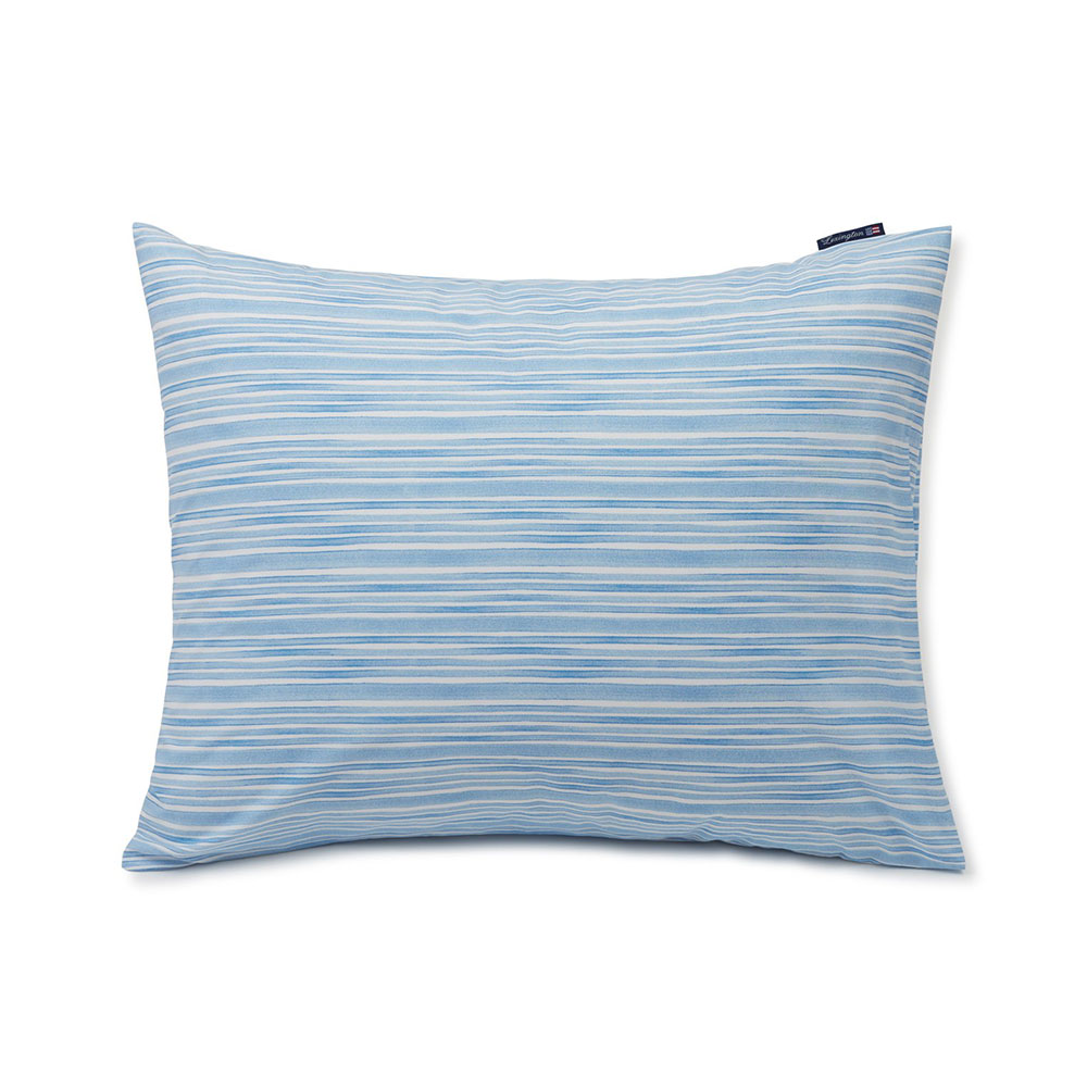 Lexington Striped Cotton Poplin Örngott